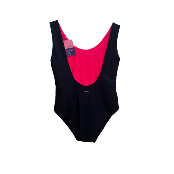Kainua Swimwear Reversible One Piece Two Suits In One Hot Pink Navy Blue NWT - Picture 2 of 7